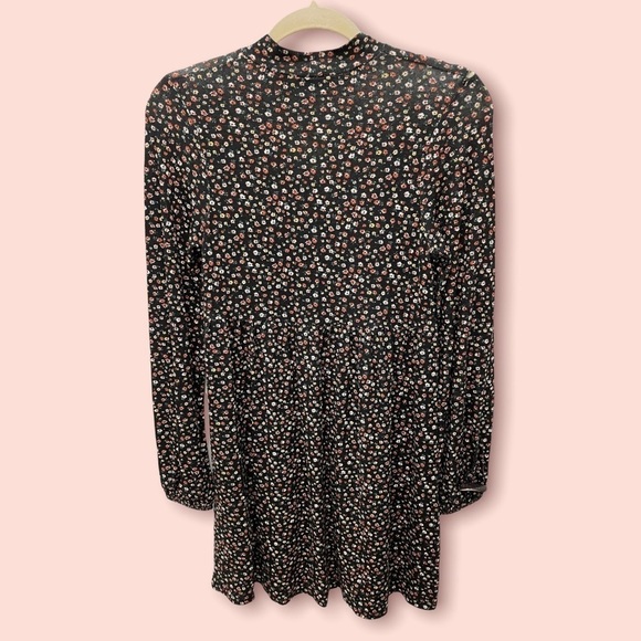 Pull&Bear Floral Smock Dress - Size XS - Picture 5 of 7